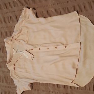 Candie's Pink Button Up Short Sleeve Shirt